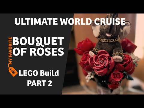 LEGO Icons 2024 Bouquet Of Roses Set 10328  | Ultimate World Cruise Video Thumbnail