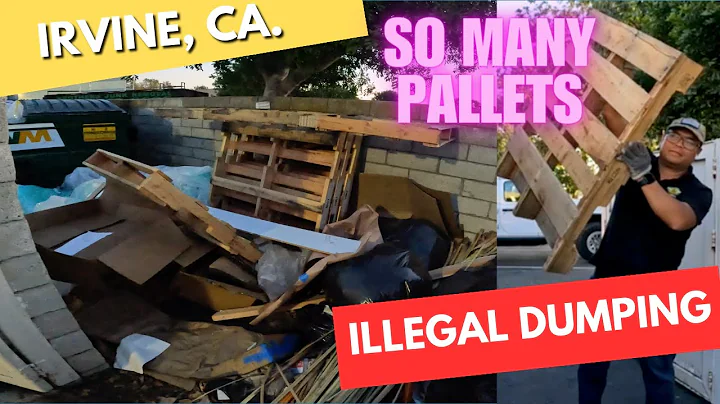 Ep. 142 Illegal Dumping Clean-up in Irvine dumpsters.