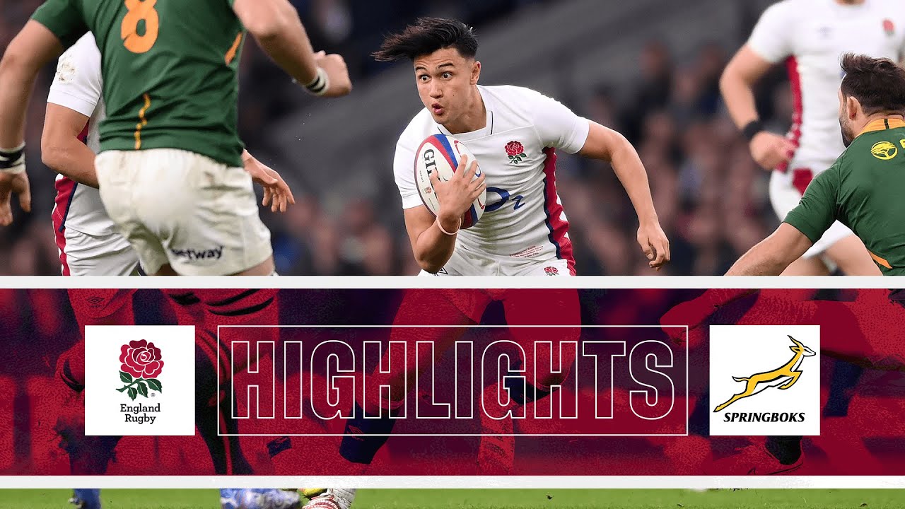 Last-minute DRAMA! 😲 England v South Africa Autumn Nations Series Highlights