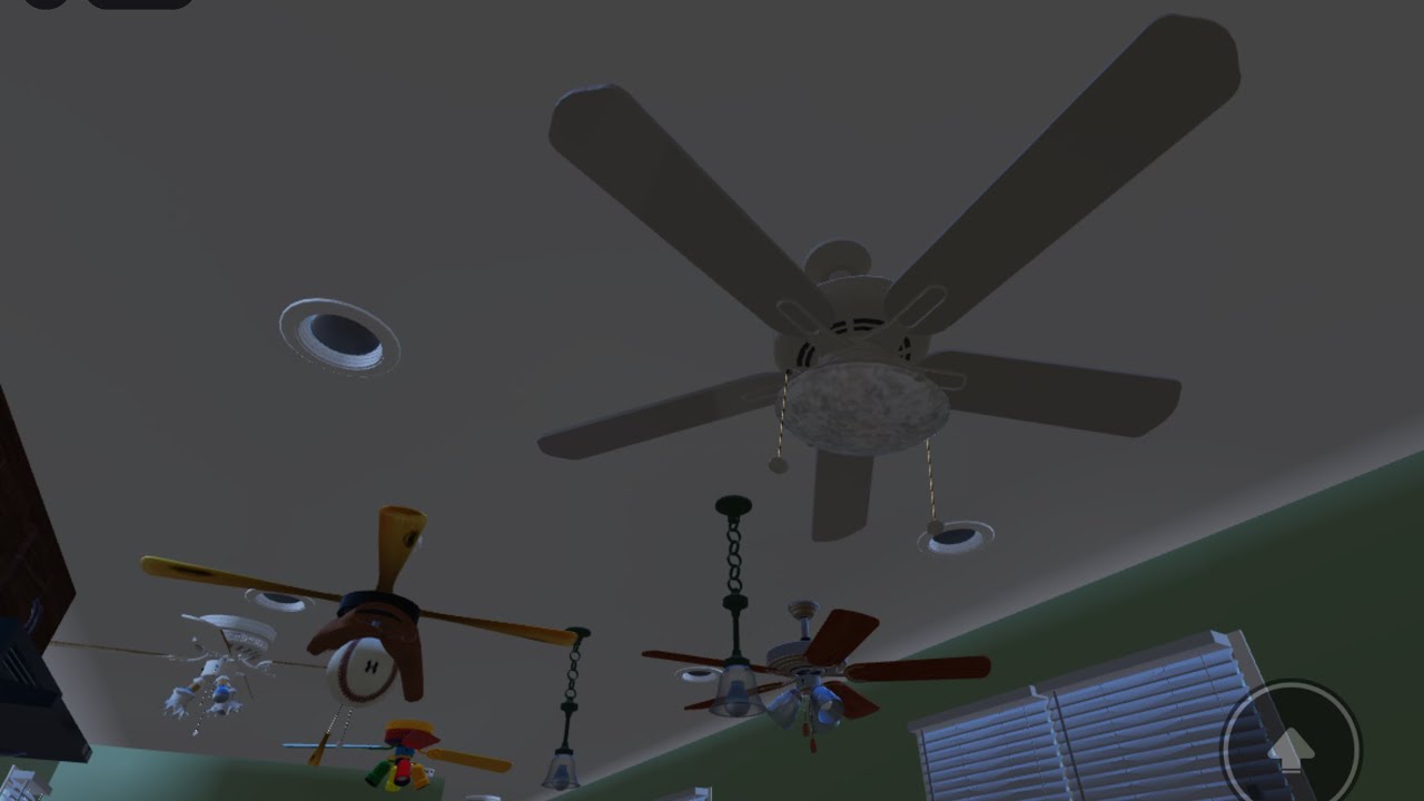 Roblox: Wobbly Ceiling Fans in A Trailer House