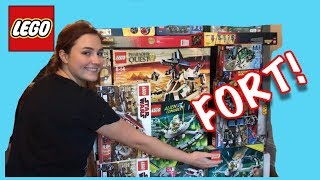 LEGO BOX FORT  - WORLD'S MOST LITERAL (and expensive)