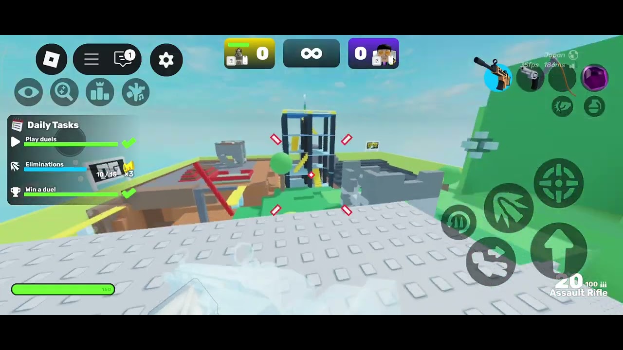 I 1v1 my dad pt2 - YouTube