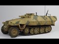 Tamiya 1/35 German Sdkfz 251 / 9 Half Track, Full Build Part 1