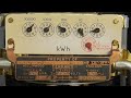 Vintage Ferranti Hollinwood FLX meter from the 1930&#39;s still operational