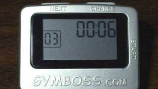 Original Gymboss Single Interval Timer Mode | Exercise Timer screenshot 3