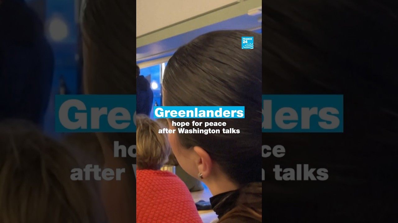Greenlanders hope for peace after talks in Washington • FRANCE 24 English