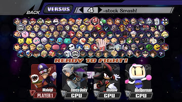 PROJECT M EX REMIX: Todos los Personajes y Skins