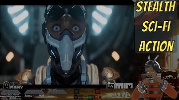 Vtuber trailer reaction to Steel Seed | The MIX | Kinda Funny Spring Showcase 2024