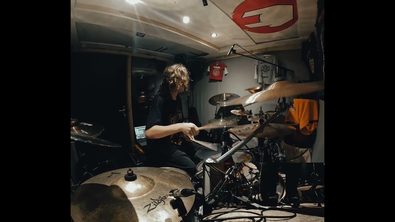 Carved Inherent Delusion-UNFATHOMABLE RUINATION drum cover