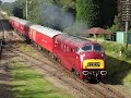 Great Central Railway diesel gala 7/9/19 TPOs at speed and thrash