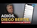 Diego Bertie fallece a los 54 años | Reacciones y despedida al actor peruano