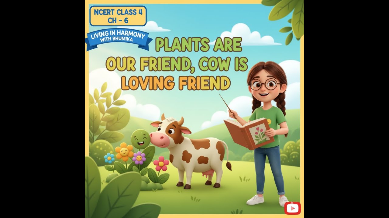 Learn About Living in Harmony! 🤝🕊️ | NCERT Class 4 EVS Chapter 6 | By Bhumika