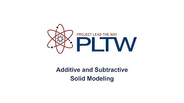 IED: Additive and Subtractive Solid Modeling