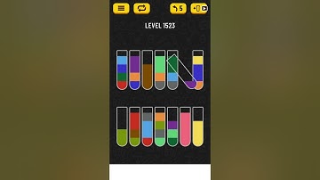 【Water Sort Puzzle】 Level 1523