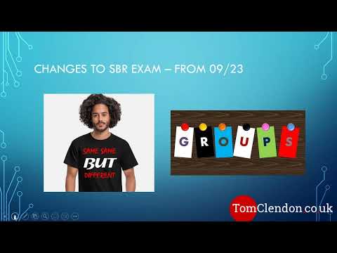 SBR September 2023 - the change to Q1 explained