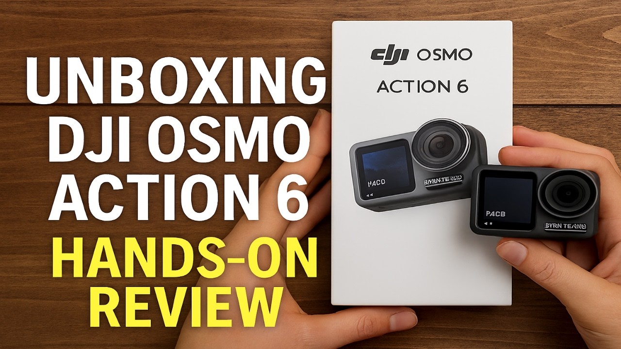 DJI Osmo Action 6 Unboxing & Hands-On Review
