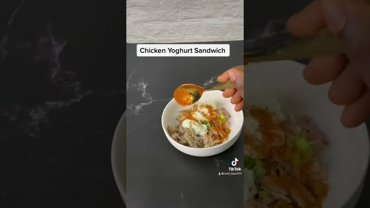 How to make Chicken Yogurt Sandwich||Chef_Lizzz
