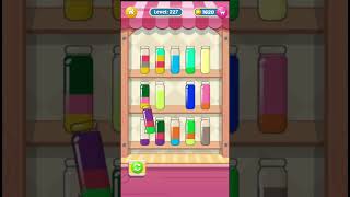 Water sort Puzzle level 227 (play on Facebook)