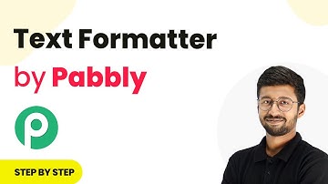 Text Formatter by Pabbly | How to Use Text Formatter in Pabbly Connect