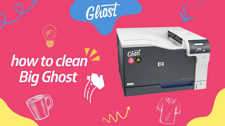 Cleaning your HP Color Laserjet CP5225 Series Printer / Big Ghost
