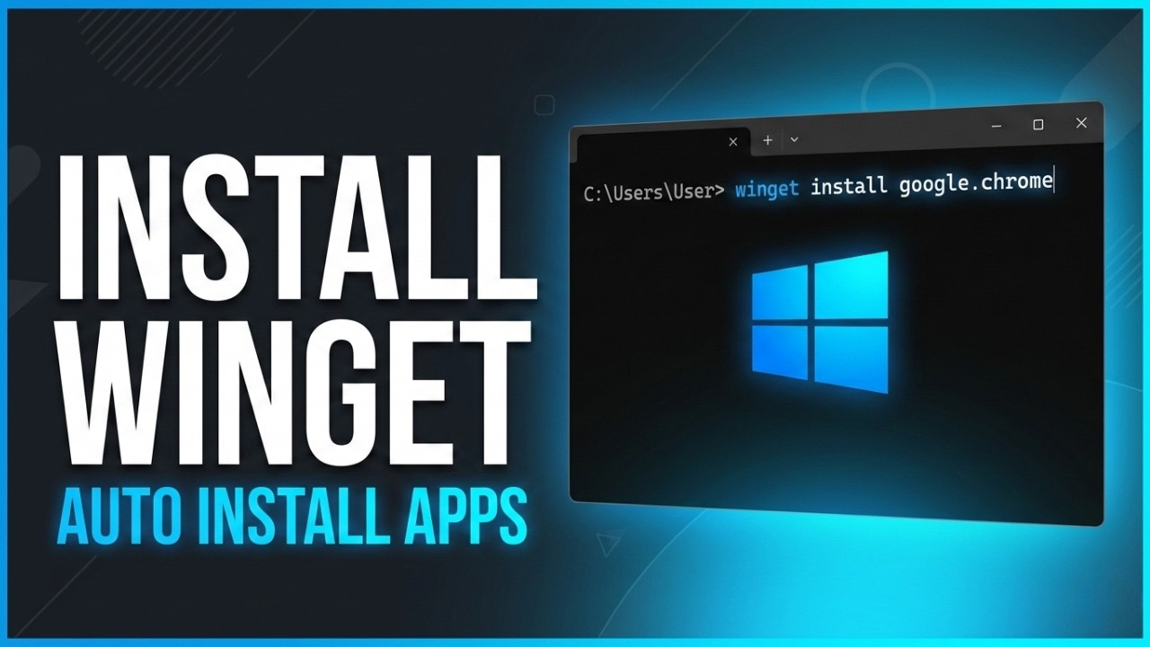 How to Install & Setup Winget (Windows Package Manager) - YouTube