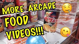 MORE ARCADE FOOD VIDEOS!!!