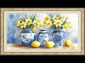 4K Tv Screen Wallpaper For Kitchen Background | Wood Framed Art | Mutfak Icin Tablo Ekran