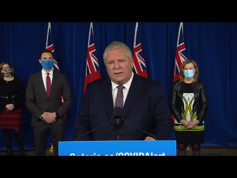 'We're in a desperate situation': Ontario Premier Doug Ford on COVID-19 cases