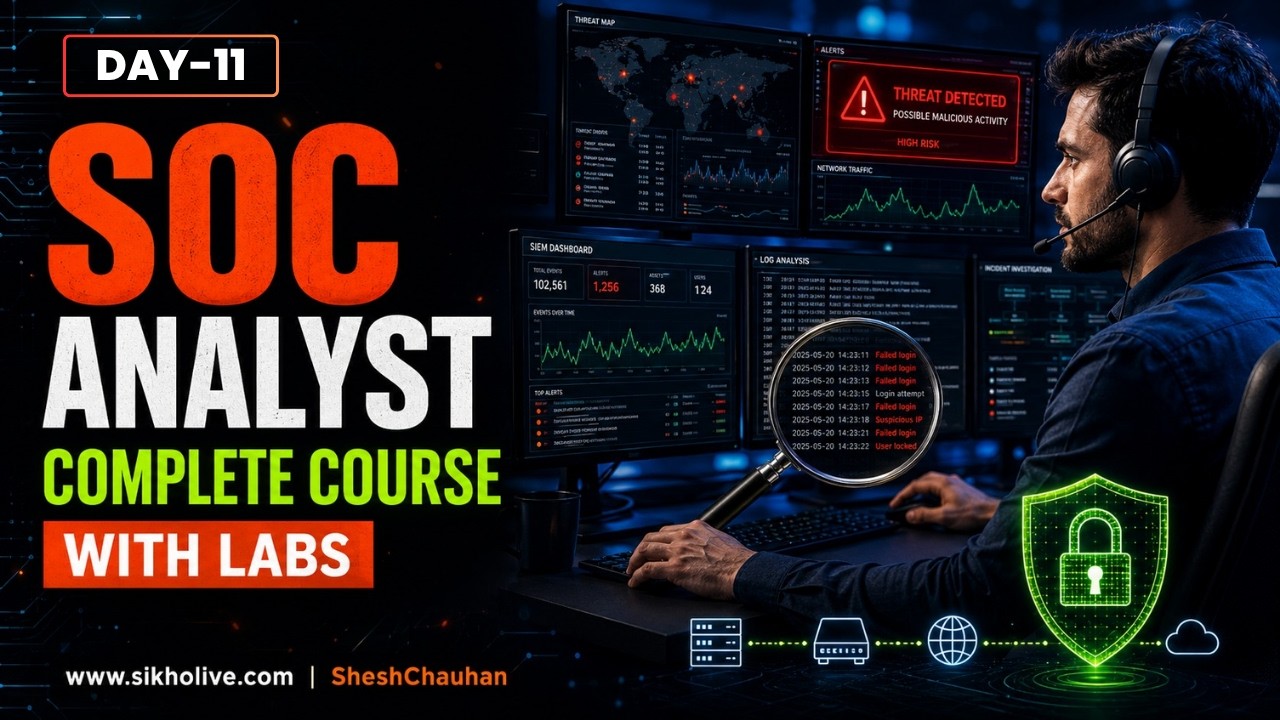 SOC Analyst Class-11 | Understanding Data Flow System | Complete Guide