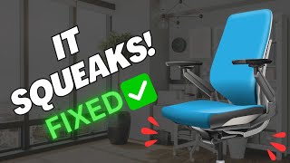 How To Fix Your Loud Squeaky Steelcase Gesture Office Chair