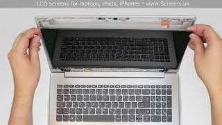 How to replace laptop screen / Fixing LCD Lenovo IdeaPad 320 Model 80XN