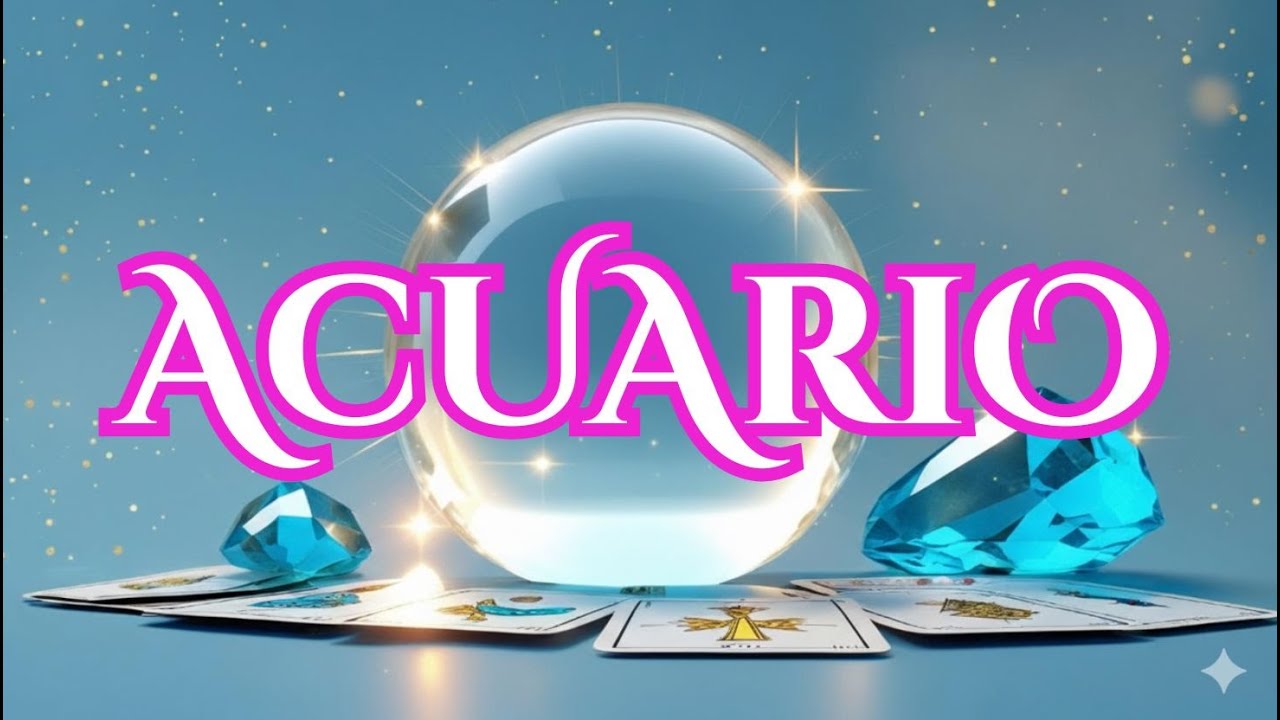 ACUARIO 😮¡LLEGA ÉXITO y ESTABILIDAD en tu vida!