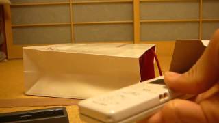 Panasonic P-01E 開封動画