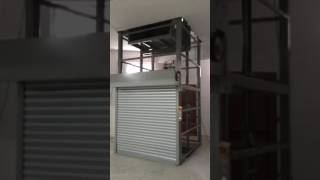 Cargo Lift Roller Shutter Door Auto Open And Close