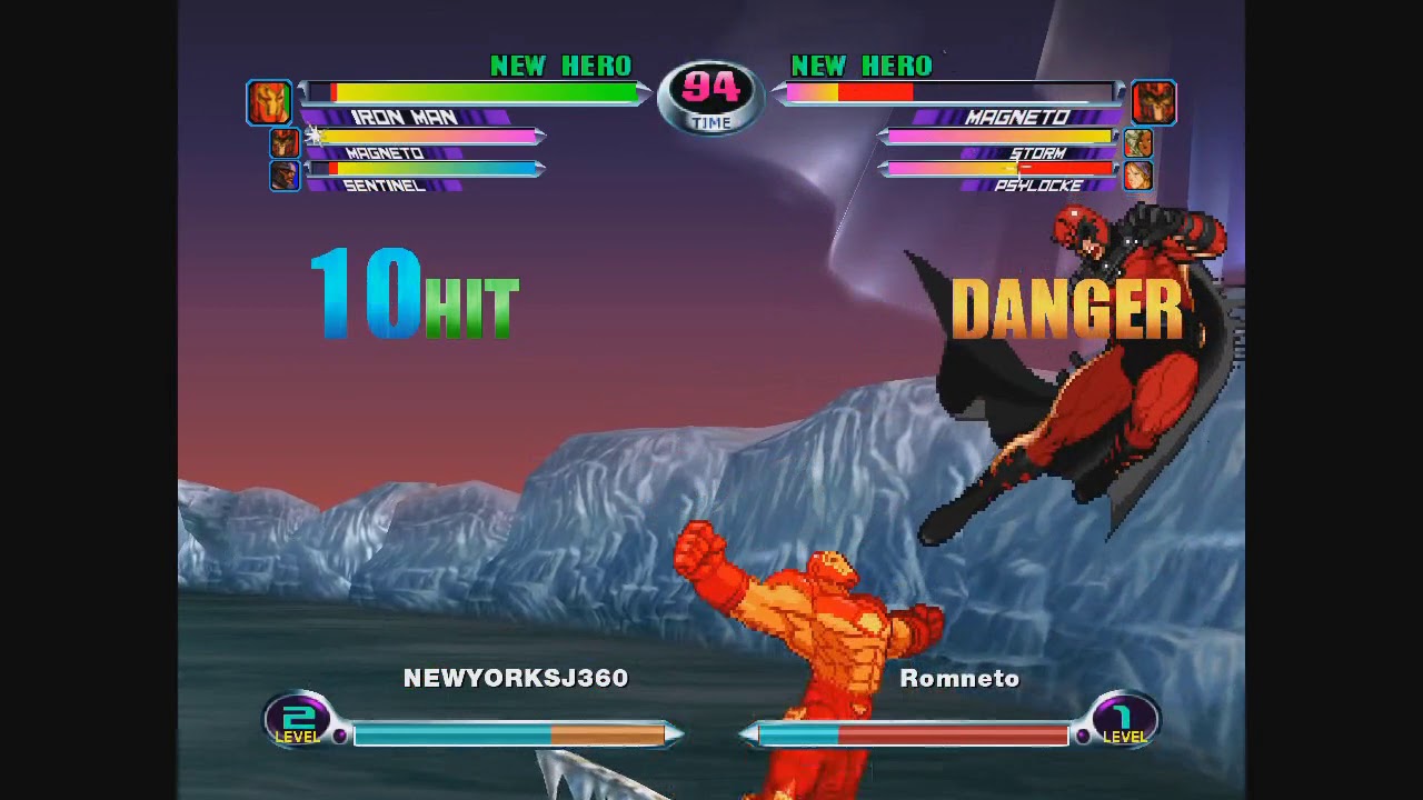 MvC2: Iron Man Full A2G (Air to Ground) by Josh 360 .:7.12.20:.