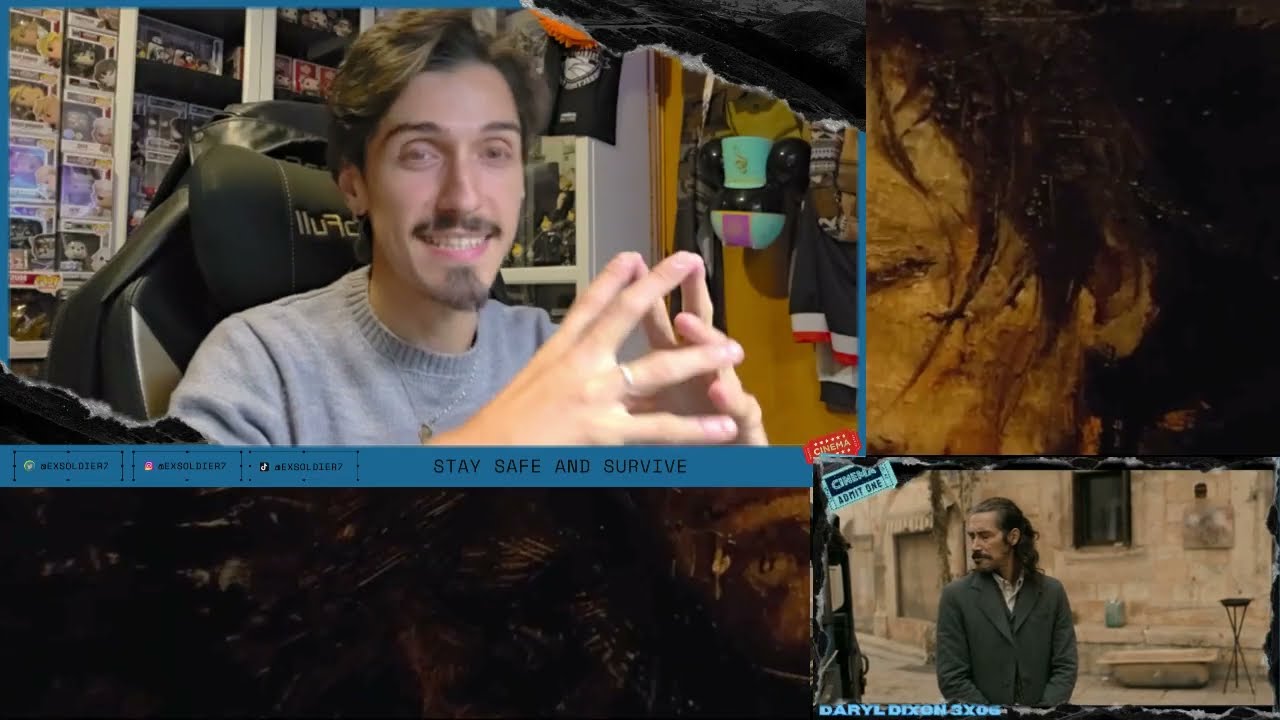 FINALMENTE UNA GIOIA PER CAROL - REACTION DARYL DIXON 3X06