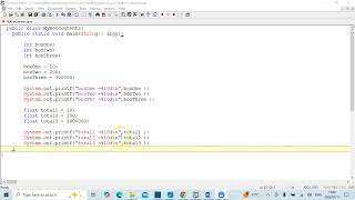Java Programming: 26 #The printf method