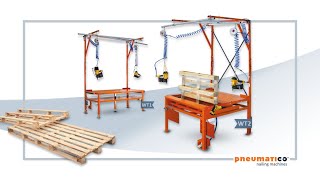 Pneumatico Pallet Repair Table WT2 by Pallet Nailing Machines 9,669 views 1 year ago 2 minutes, 44 seconds
