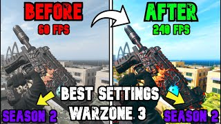 BEST PC Settings for Warzone 3 SEASON 2! (Optimize FPS & Visibility)