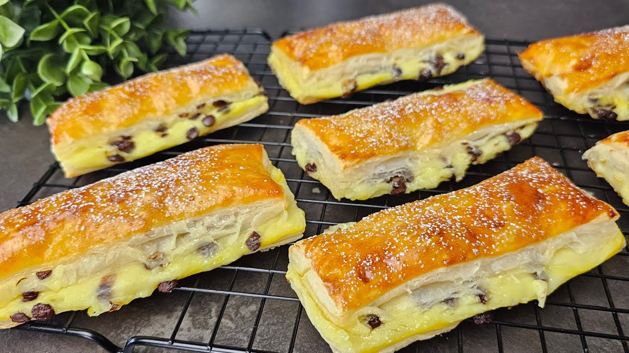 Dolce in 5 MINUTI! Rimarrai stupito! 😋super gustoso e scompare in un attimo!!