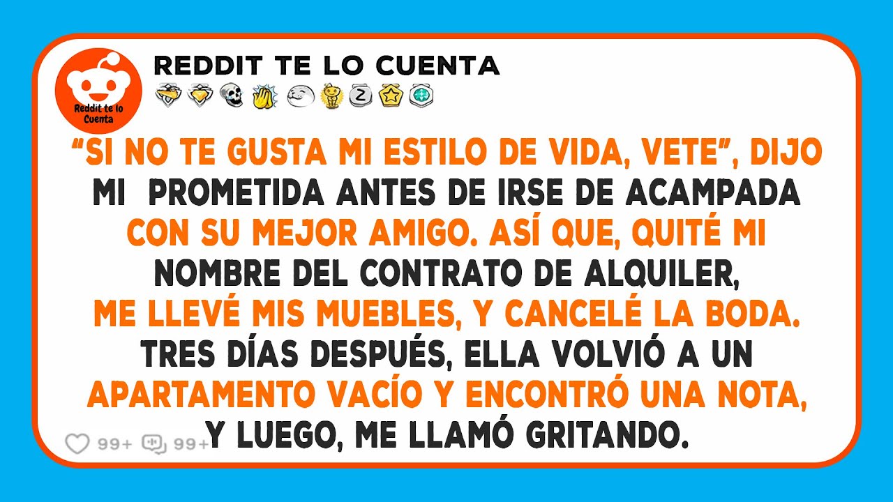 “Si no te gusta mi estilo de vida, vete”, dijo mi prometida antes de irse de acampada con su...