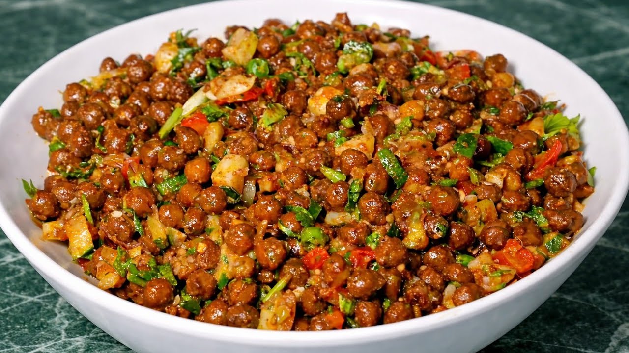 इफ्तार स्पेशल काले चने की चाट रेसिपी | Ramadan Special Fried Kala Chana Chaat | Iftar Recipe 