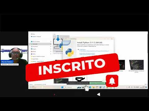 Capa de Como Instalar o Ambiente do Python - Programando Com Marcelo Fabiano - Ciência e Tecnologia