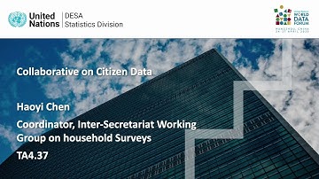 (TA4.37) Together we can do more: citizen-generated data for inclusive data ecosystems