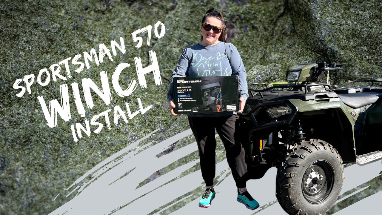 Sportsman 570 Winch Install