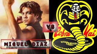 Miguel Diaz vs Cobra kai #cobrakai #migueldiaz #karatekid