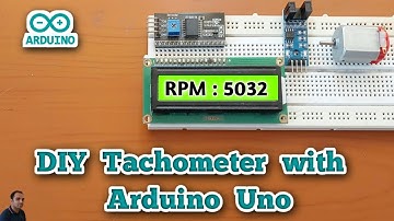 DIY Tachometer with Arduino Uno | Arduino Projects