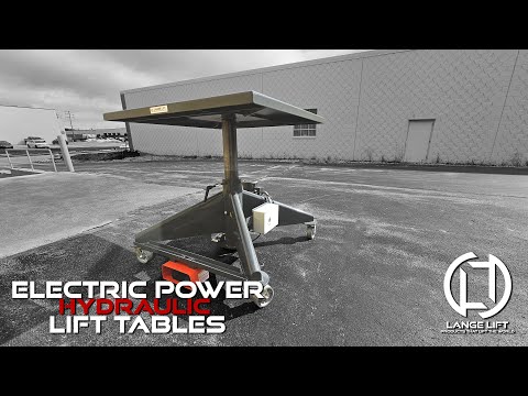 Electric Powered Hydraulic Lift Tables | Made in the USA