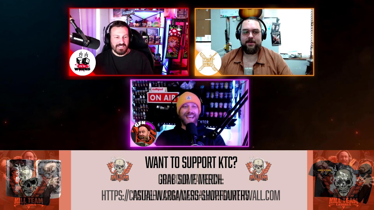 Kill Team Casuals Podcast - Live - Terror on Devlan Reveal