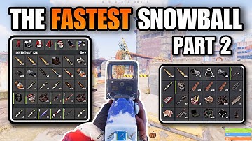 The Fastest Snowball - Rust Console Edition (Part 2)